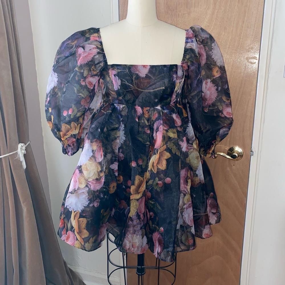 Selkie THE PUFF DRESS IN FTE DES FLEURS